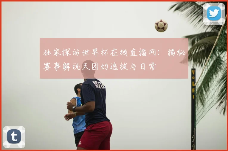 独家探访世界杯在线直播网：揭秘赛事解说天团的选拔与日常