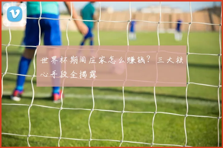 世界杯期间庄家怎么赚钱？三大核心手段全揭露